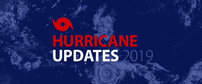Hurricane Season Updates 2019