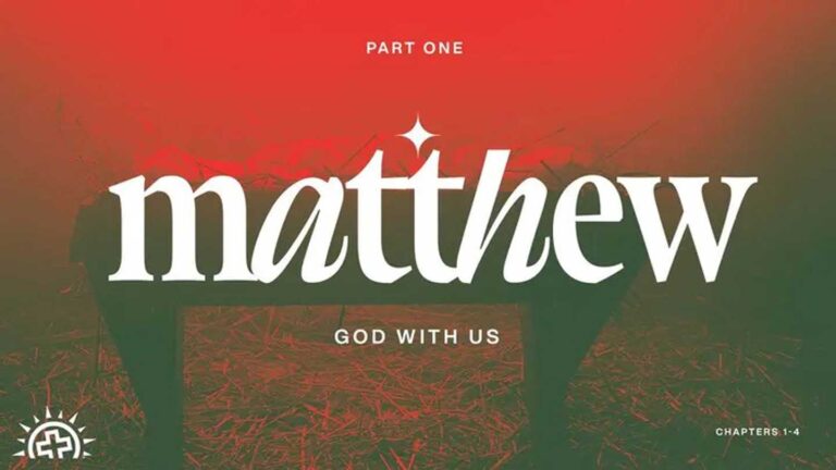 Matthew: Part 1