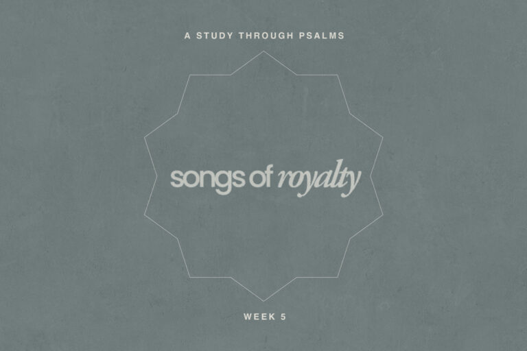Royal Psalms Study Guide
